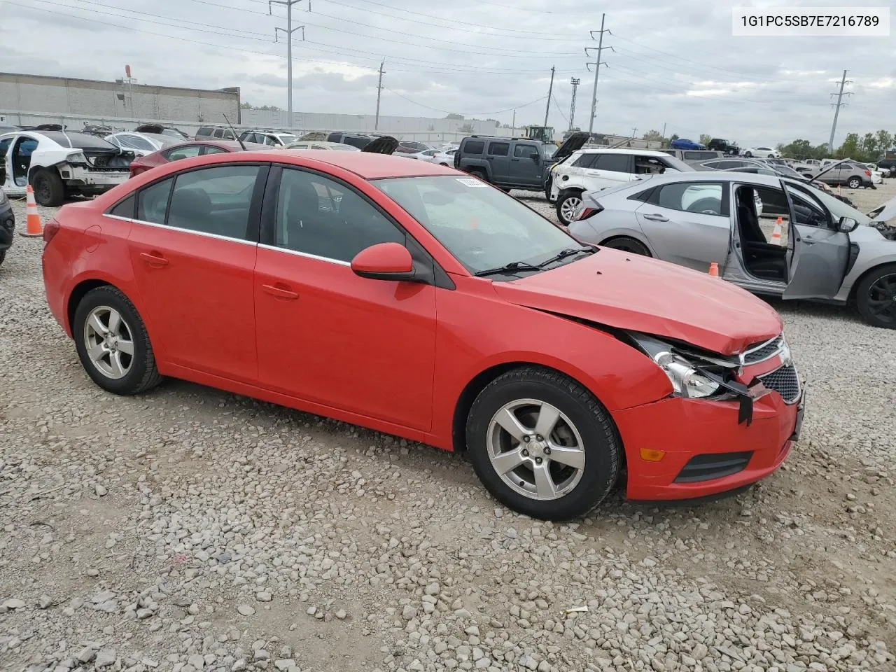 1G1PC5SB7E7216789 2014 Chevrolet Cruze Lt