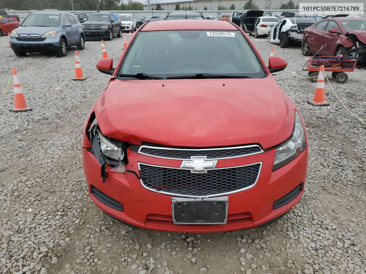 1G1PC5SB7E7216789 2014 Chevrolet Cruze Lt