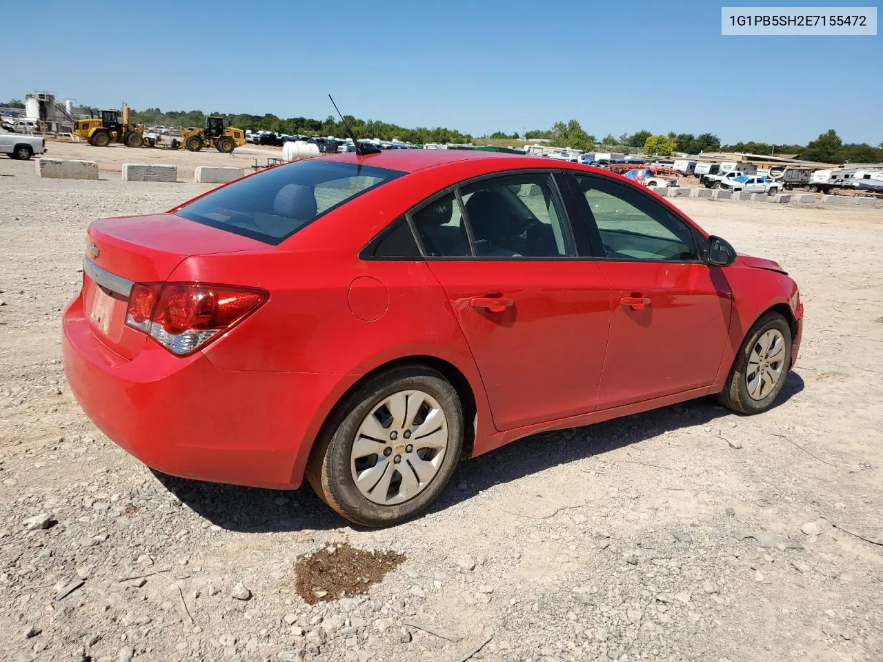 1G1PB5SH2E7155472 2014 Chevrolet Cruze Ls