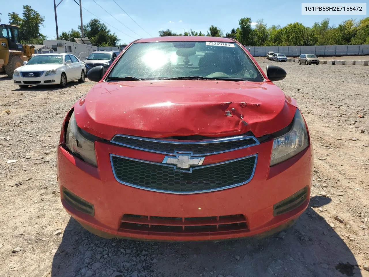 2014 Chevrolet Cruze Ls VIN: 1G1PB5SH2E7155472 Lot: 73369784