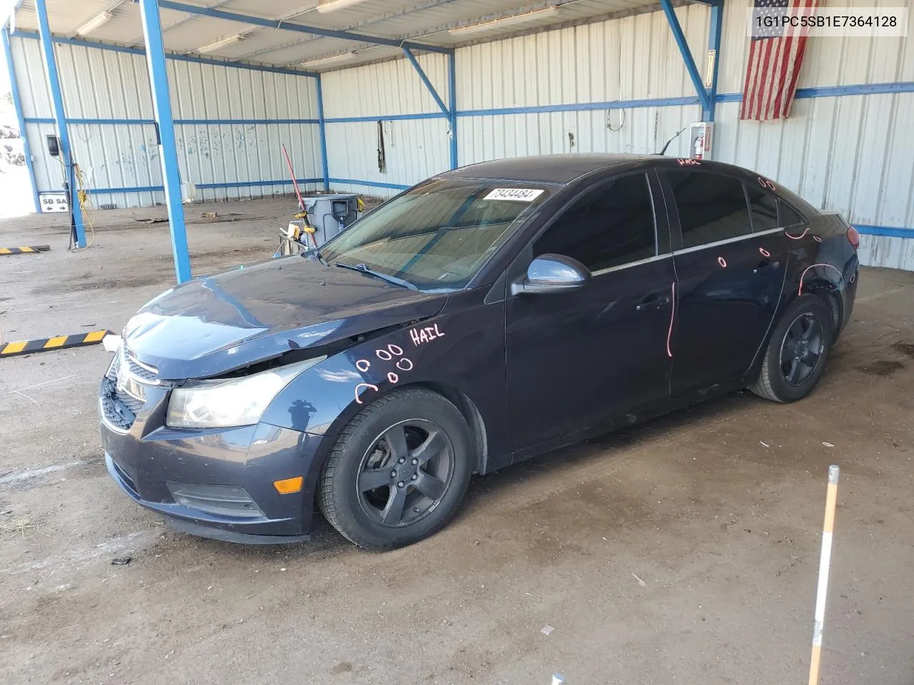 1G1PC5SB1E7364128 2014 Chevrolet Cruze Lt