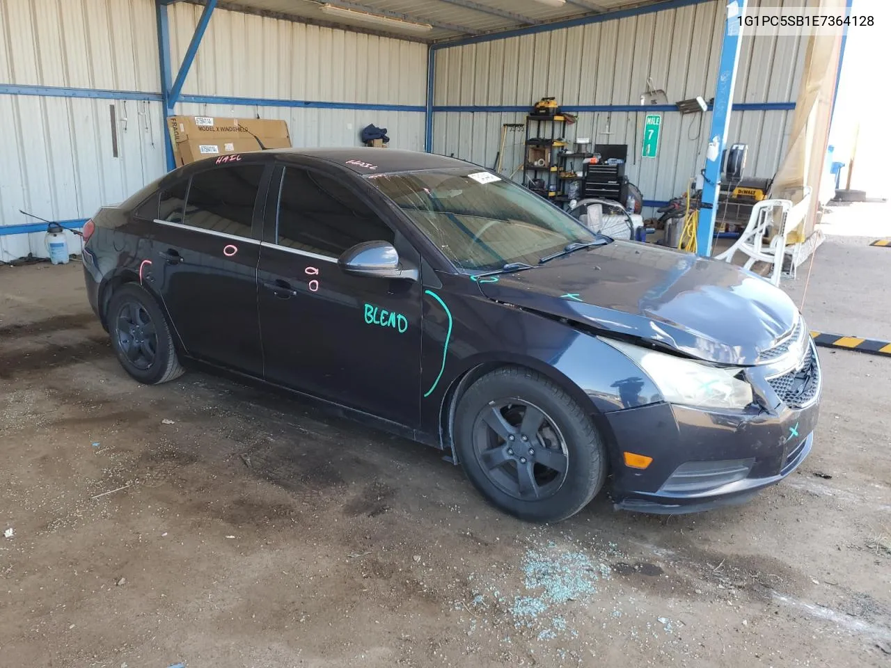 1G1PC5SB1E7364128 2014 Chevrolet Cruze Lt