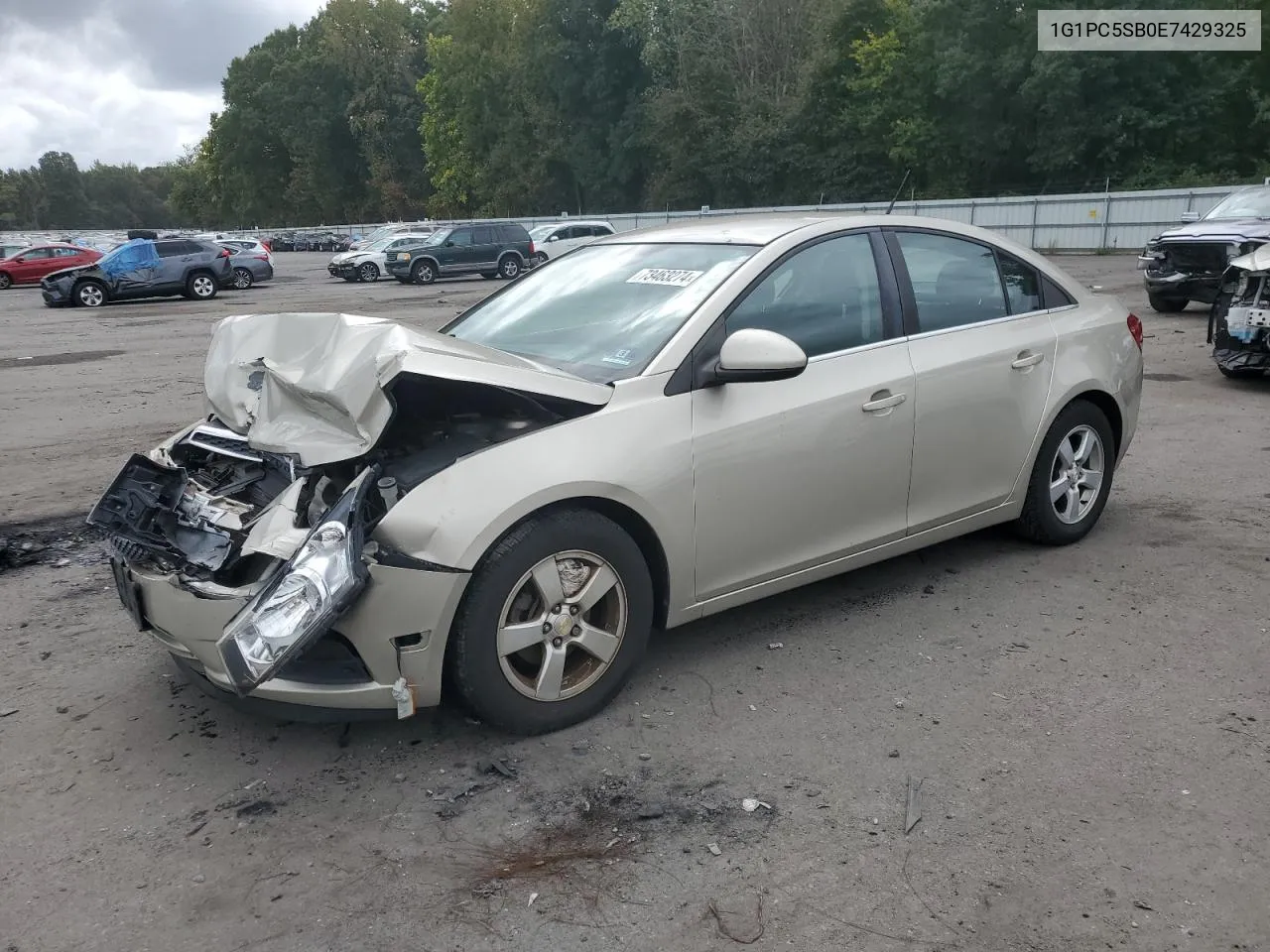 2014 Chevrolet Cruze Lt VIN: 1G1PC5SB0E7429325 Lot: 73463274