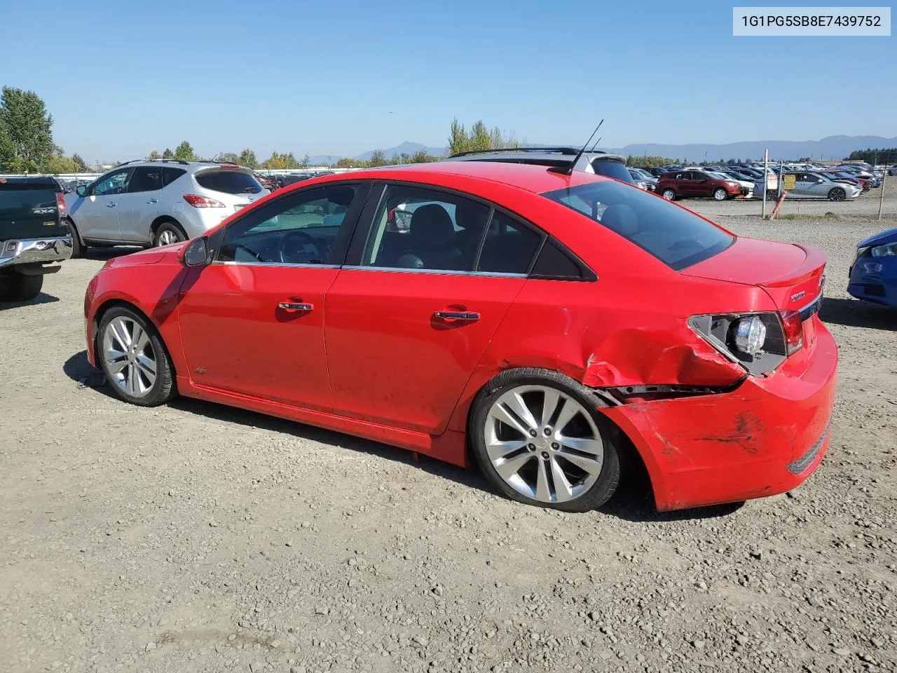 1G1PG5SB8E7439752 2014 Chevrolet Cruze Ltz