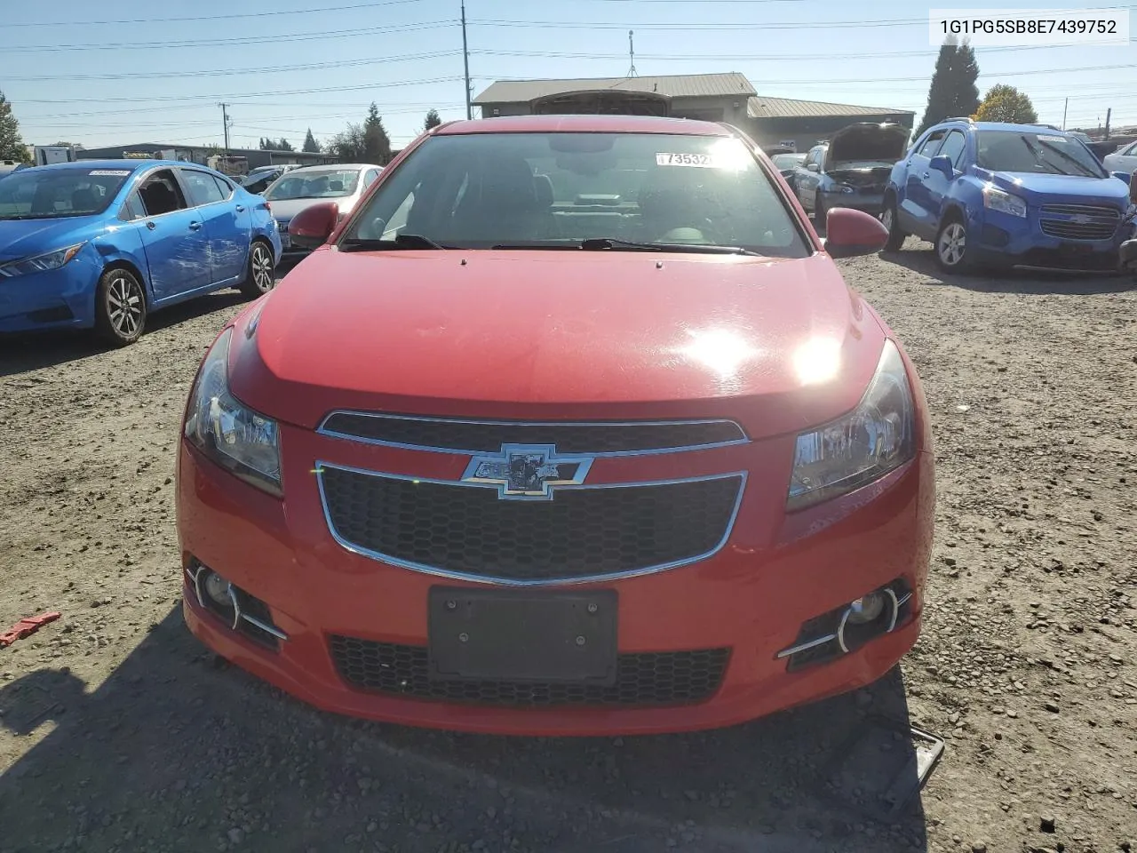 1G1PG5SB8E7439752 2014 Chevrolet Cruze Ltz