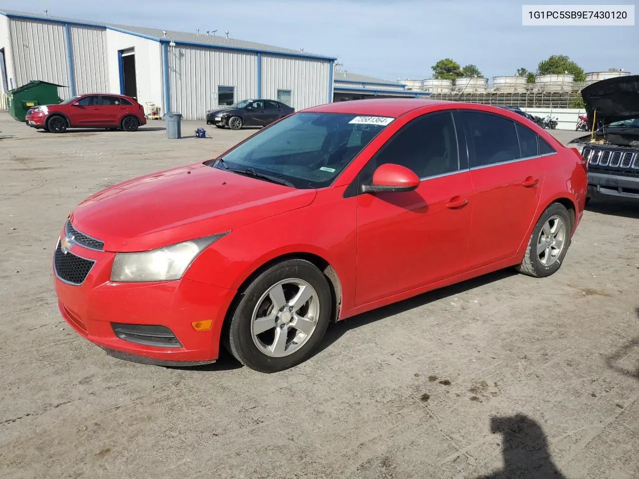 2014 Chevrolet Cruze Lt VIN: 1G1PC5SB9E7430120 Lot: 73581364