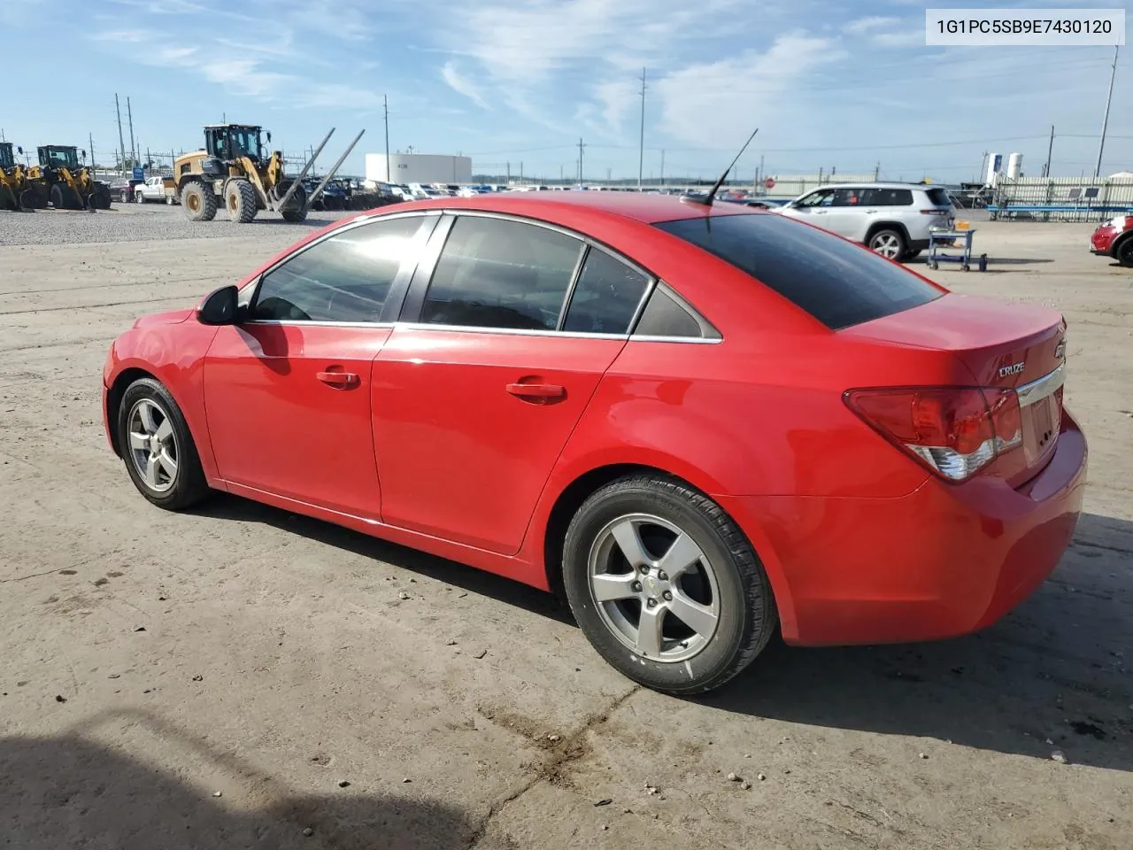 2014 Chevrolet Cruze Lt VIN: 1G1PC5SB9E7430120 Lot: 73581364