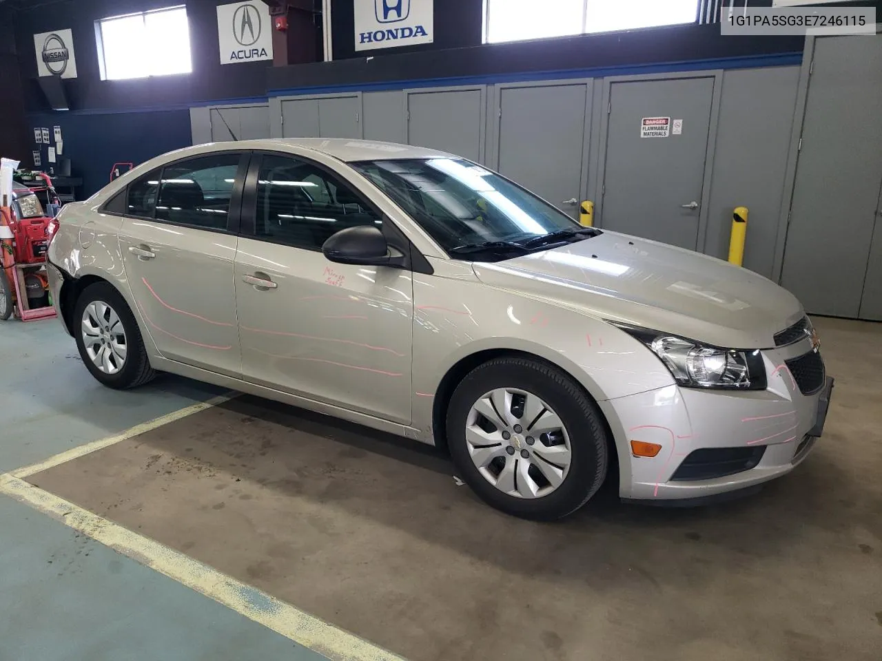 1G1PA5SG3E7246115 2014 Chevrolet Cruze Ls