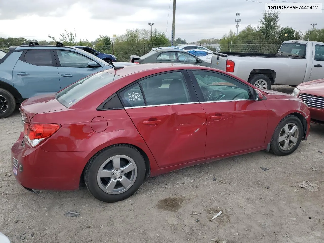 2014 Chevrolet Cruze Lt VIN: 1G1PC5SB6E7440412 Lot: 73685394