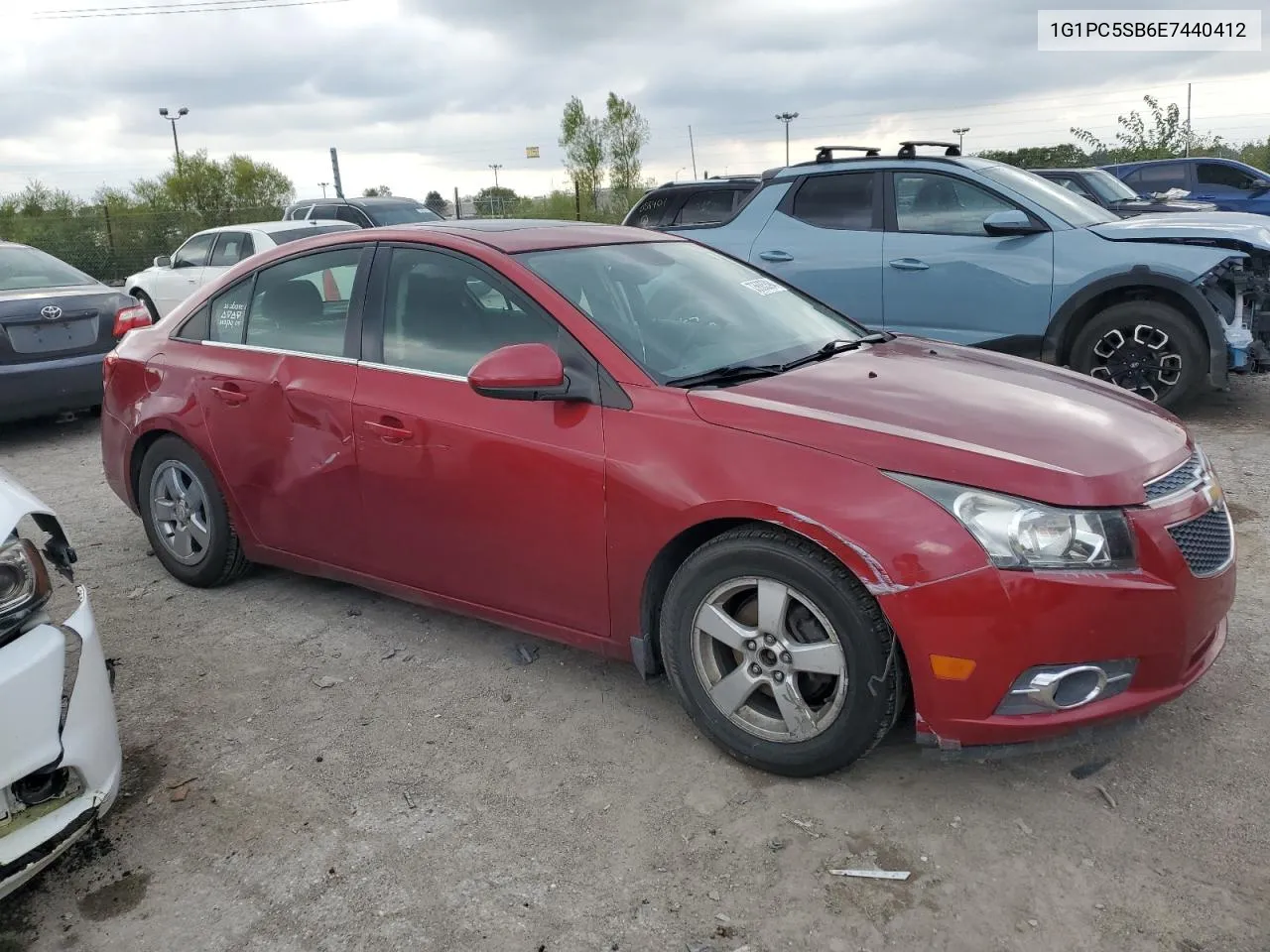 2014 Chevrolet Cruze Lt VIN: 1G1PC5SB6E7440412 Lot: 73685394