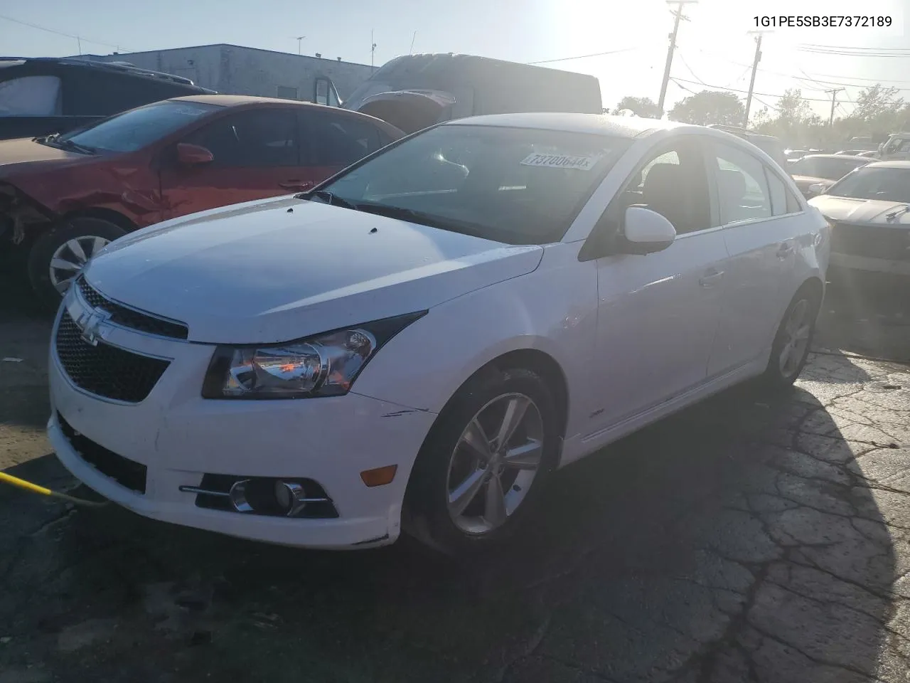 2014 Chevrolet Cruze Lt VIN: 1G1PE5SB3E7372189 Lot: 73700644