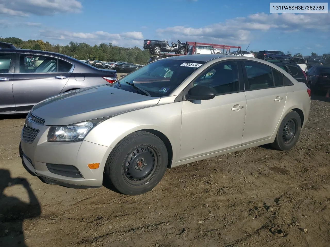 2014 Chevrolet Cruze Ls VIN: 1G1PA5SH3E7362780 Lot: 73918124