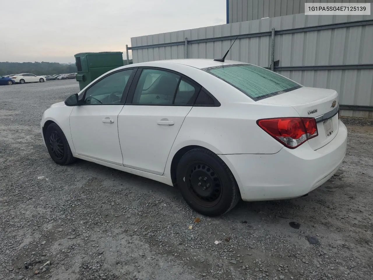 1G1PA5SG4E7125139 2014 Chevrolet Cruze Ls