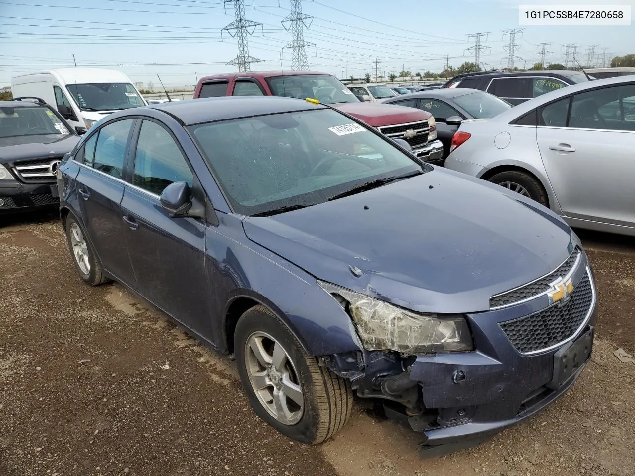 1G1PC5SB4E7280658 2014 Chevrolet Cruze Lt