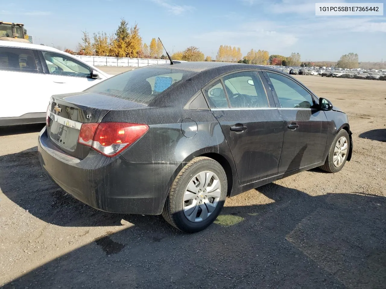 2014 Chevrolet Cruze Lt VIN: 1G1PC5SB1E7365442 Lot: 74221934