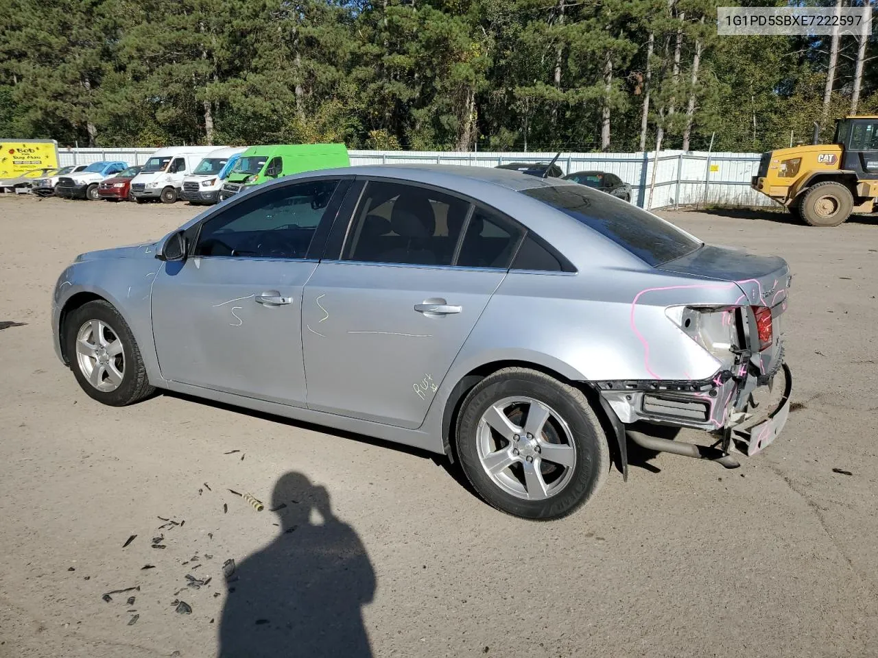 1G1PD5SBXE7222597 2014 Chevrolet Cruze Lt