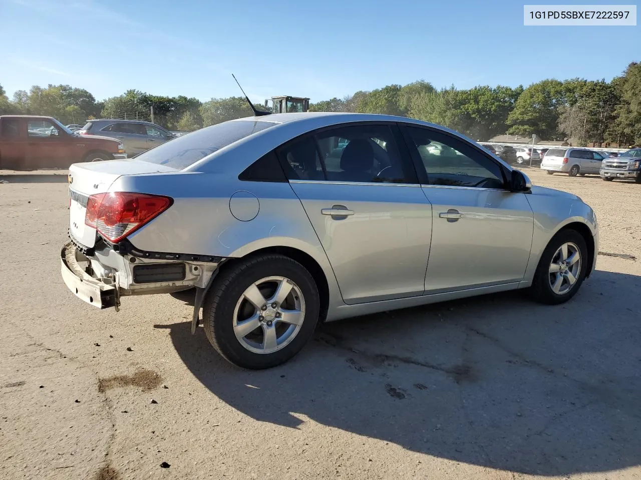 1G1PD5SBXE7222597 2014 Chevrolet Cruze Lt