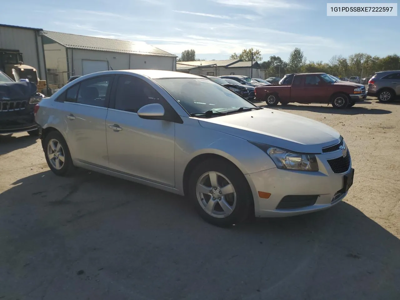 2014 Chevrolet Cruze Lt VIN: 1G1PD5SBXE7222597 Lot: 74448264