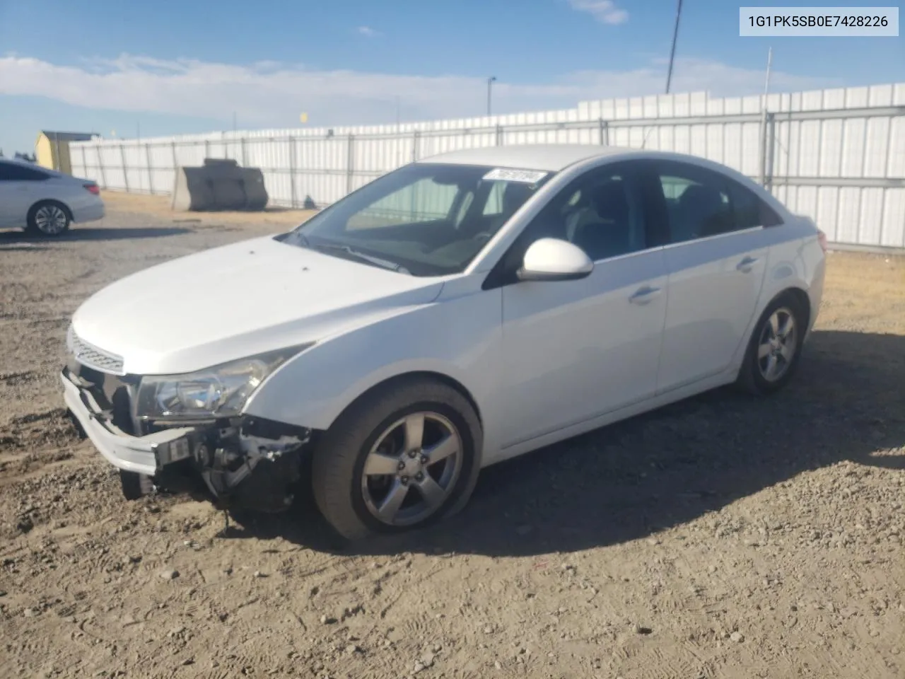 2014 Chevrolet Cruze Lt VIN: 1G1PK5SB0E7428226 Lot: 74610194