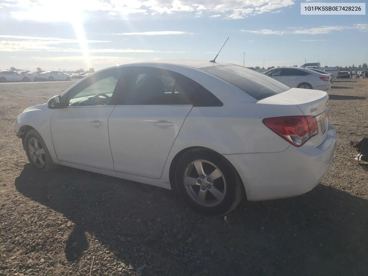 2014 Chevrolet Cruze Lt VIN: 1G1PK5SB0E7428226 Lot: 74610194