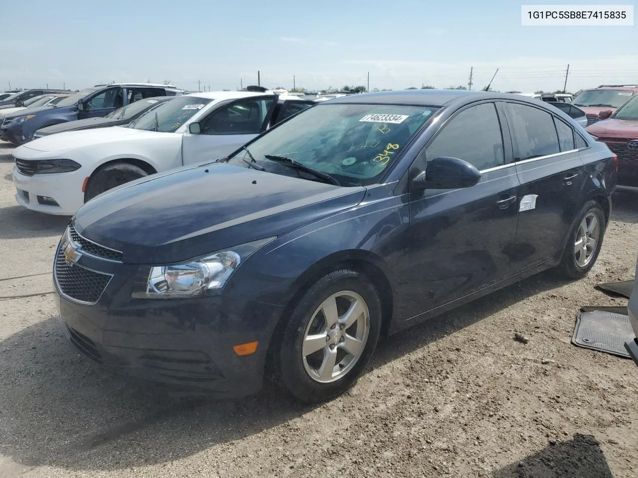 2014 Chevrolet Cruze Lt VIN: 1G1PC5SB8E7415835 Lot: 74623334