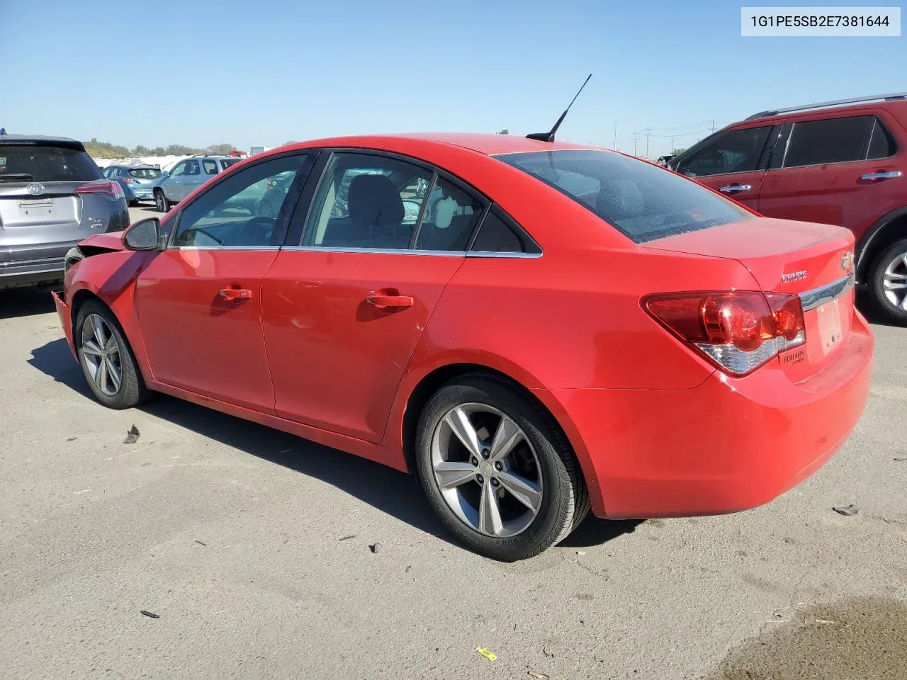 2014 Chevrolet Cruze Lt VIN: 1G1PE5SB2E7381644 Lot: 74755144