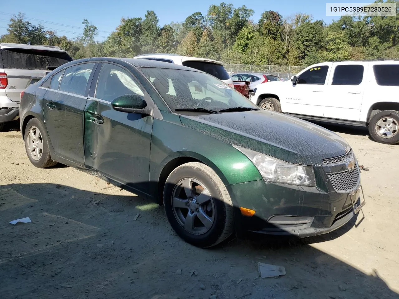 2014 Chevrolet Cruze Lt VIN: 1G1PC5SB9E7280526 Lot: 75018624