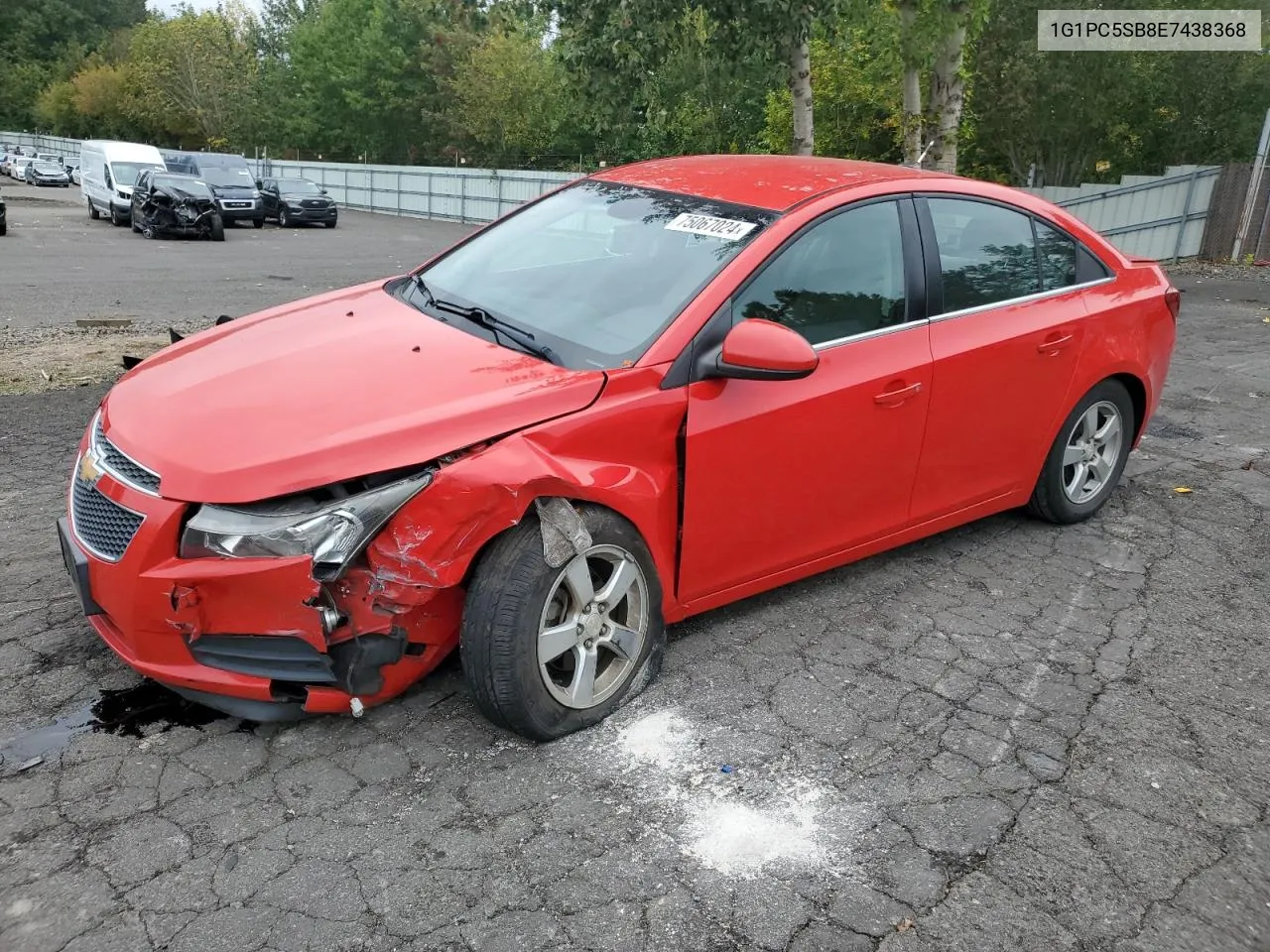 1G1PC5SB8E7438368 2014 Chevrolet Cruze Lt