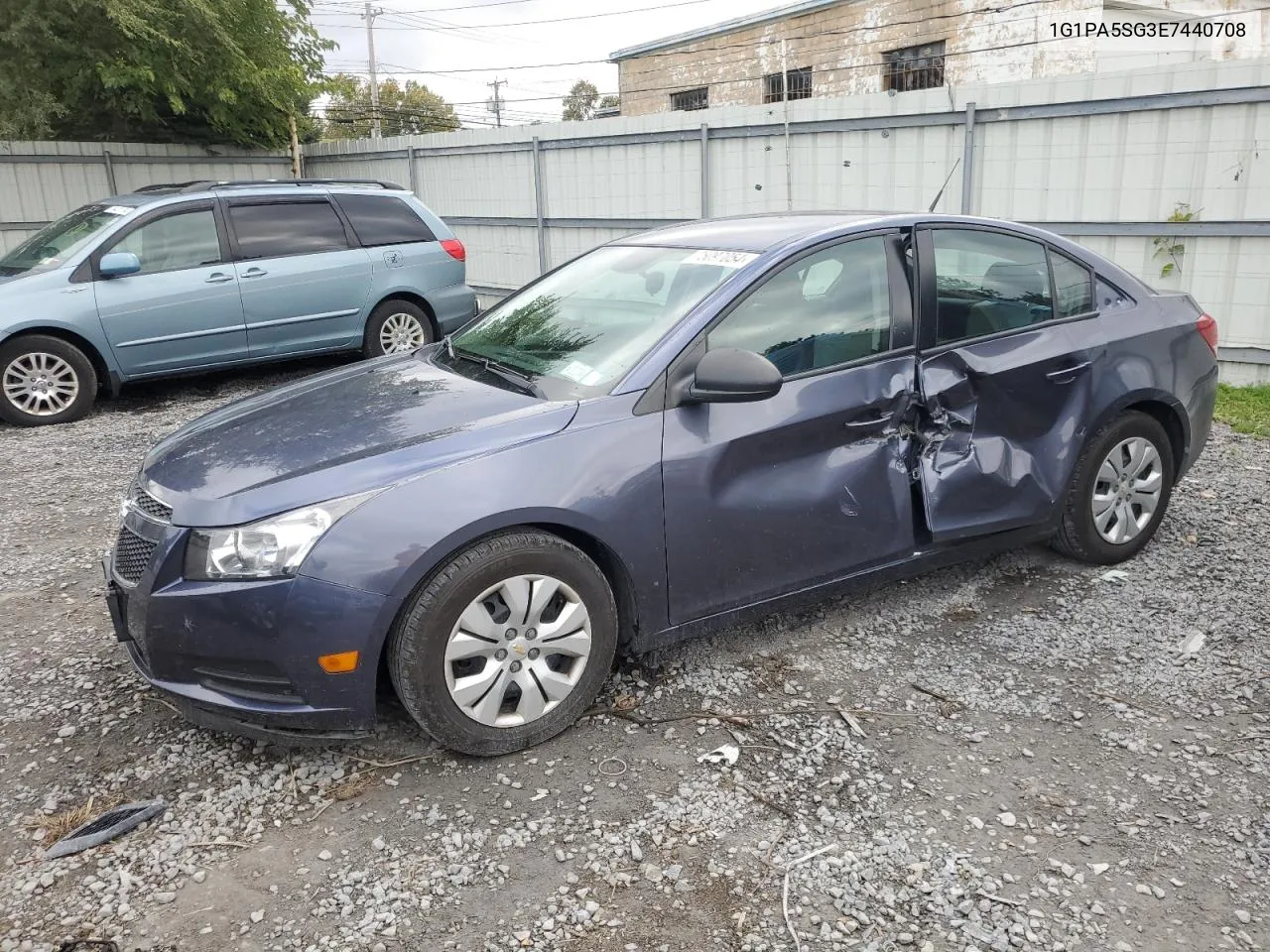 2014 Chevrolet Cruze Ls VIN: 1G1PA5SG3E7440708 Lot: 75097054