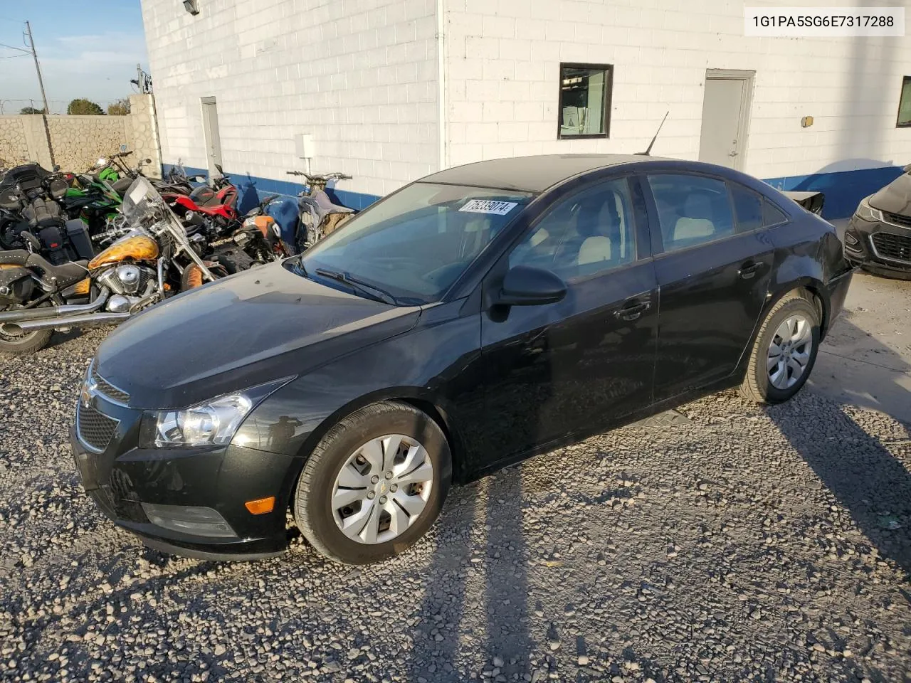 2014 Chevrolet Cruze Ls VIN: 1G1PA5SG6E7317288 Lot: 75239074