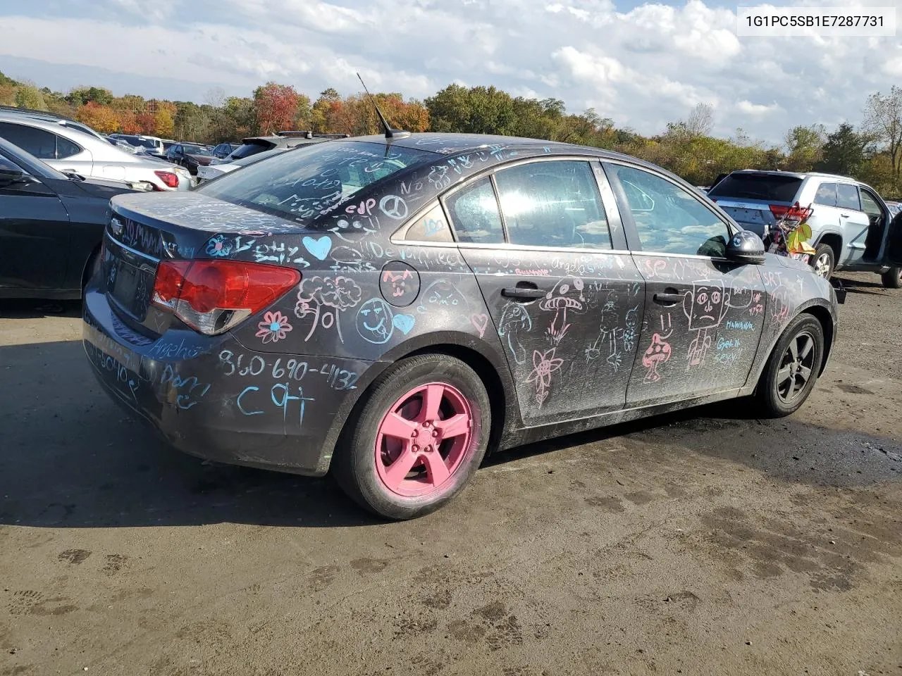 1G1PC5SB1E7287731 2014 Chevrolet Cruze Lt