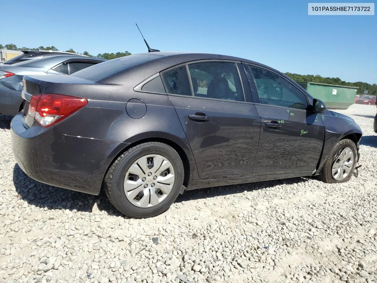 1G1PA5SH8E7173722 2014 Chevrolet Cruze Ls