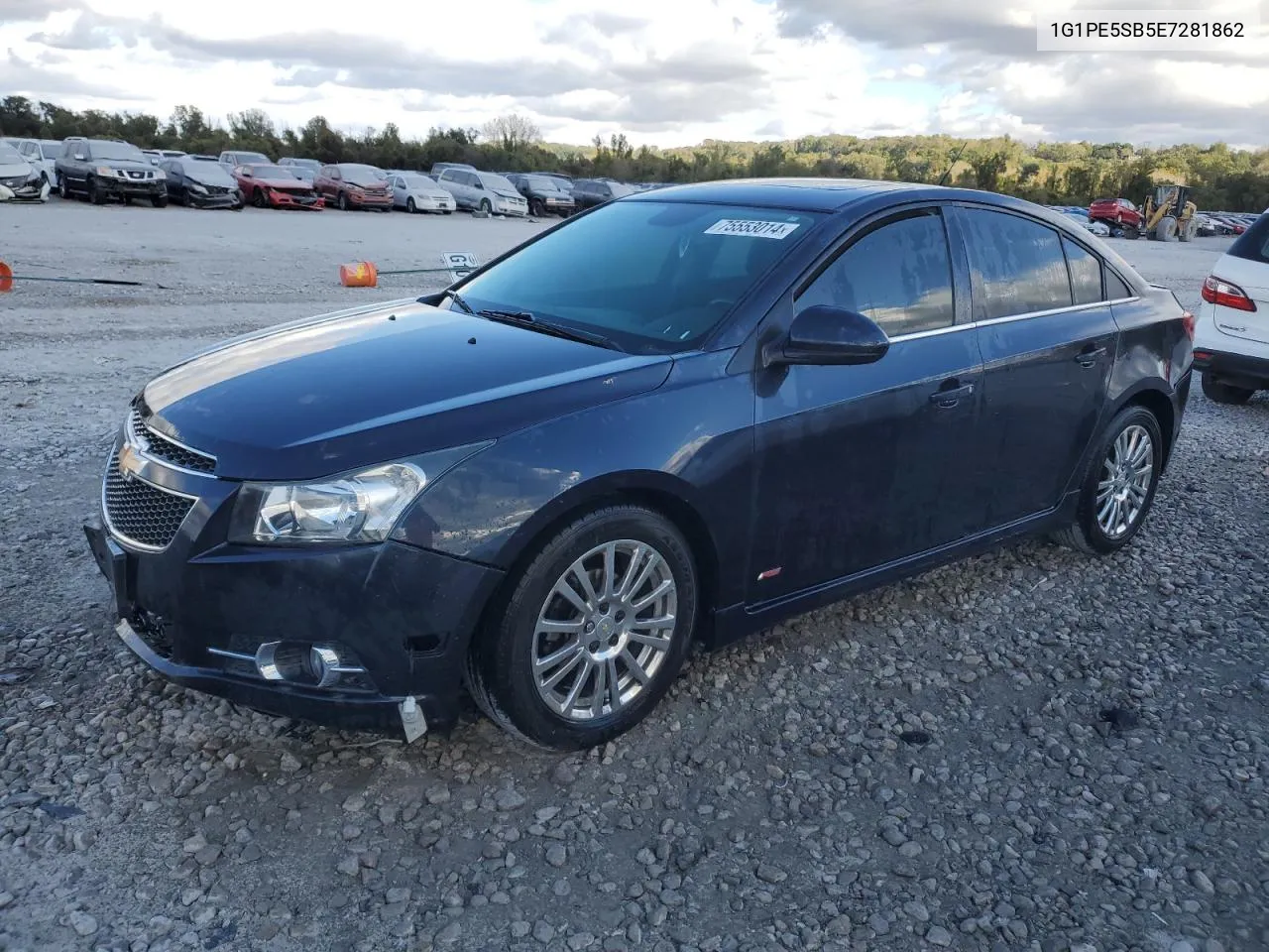 2014 Chevrolet Cruze Lt VIN: 1G1PE5SB5E7281862 Lot: 75553014