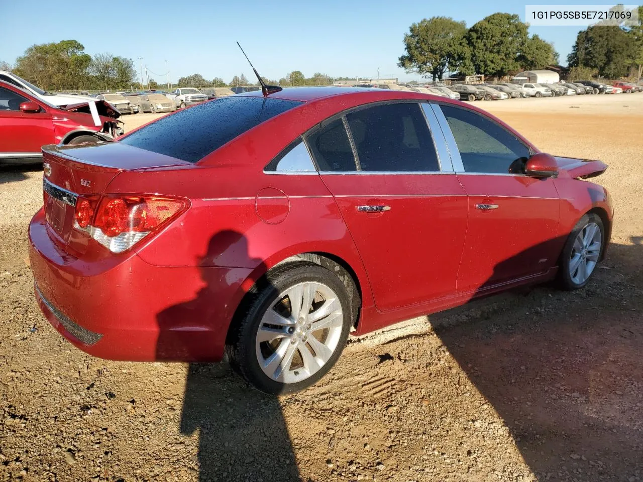 2014 Chevrolet Cruze Ltz VIN: 1G1PG5SB5E7217069 Lot: 75834854