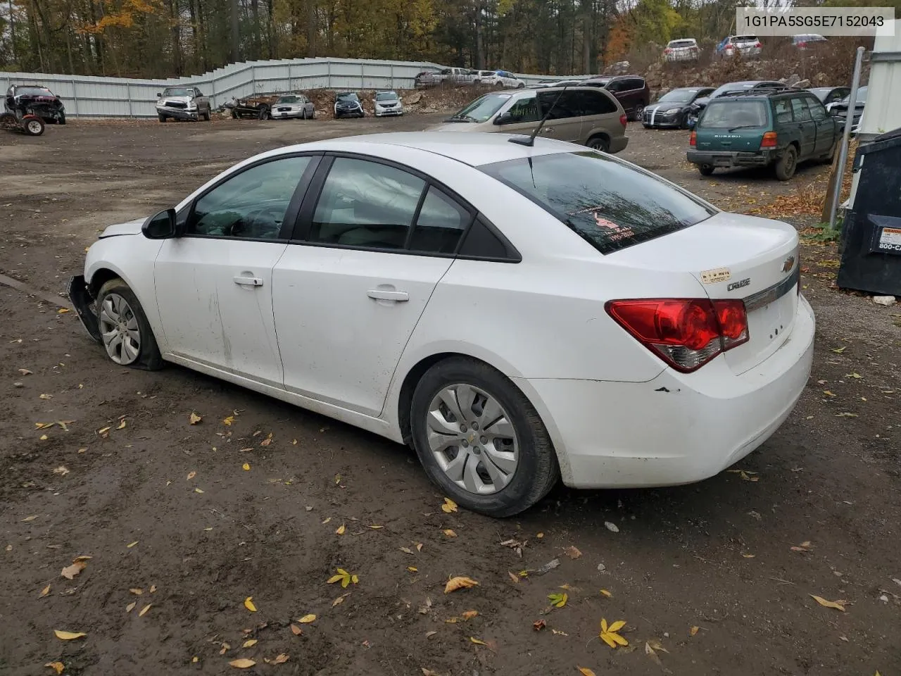 2014 Chevrolet Cruze Ls VIN: 1G1PA5SG5E7152043 Lot: 75888844