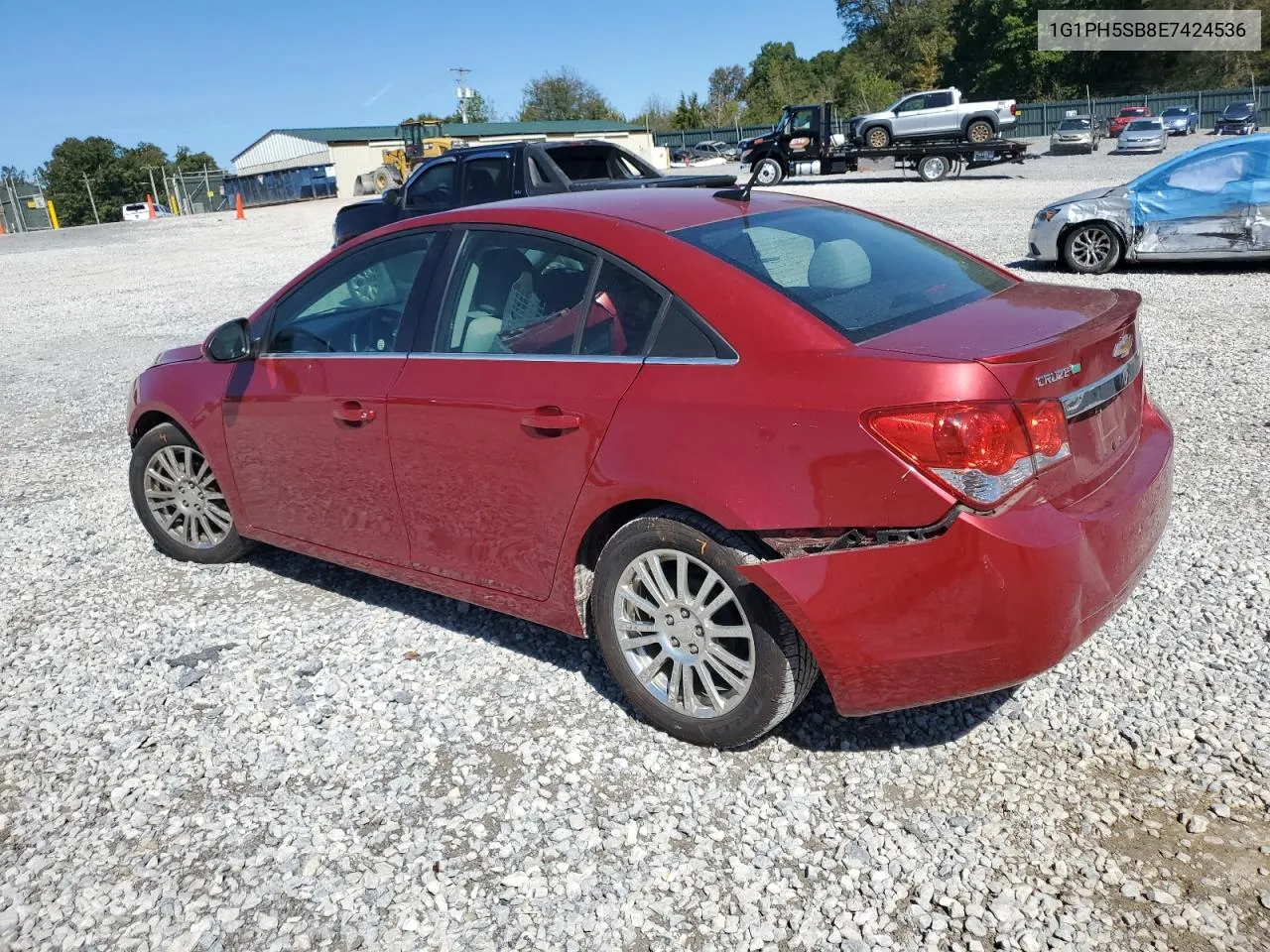 2014 Chevrolet Cruze Eco VIN: 1G1PH5SB8E7424536 Lot: 75946174