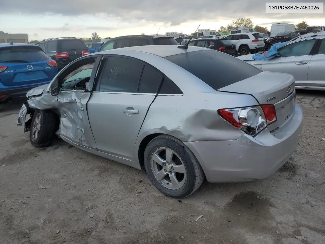 2014 Chevrolet Cruze Lt VIN: 1G1PC5SB7E7450026 Lot: 76046474