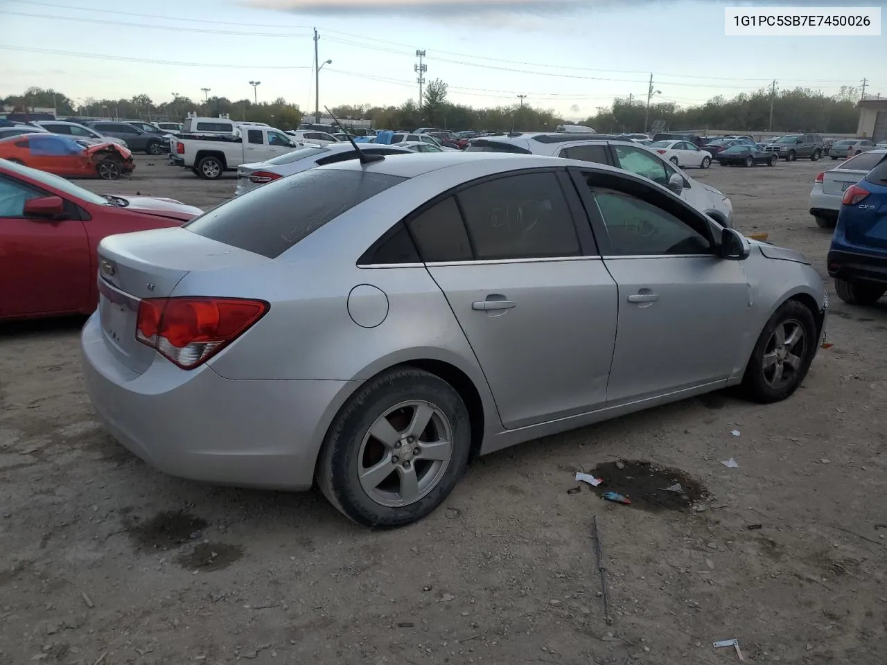 2014 Chevrolet Cruze Lt VIN: 1G1PC5SB7E7450026 Lot: 76046474