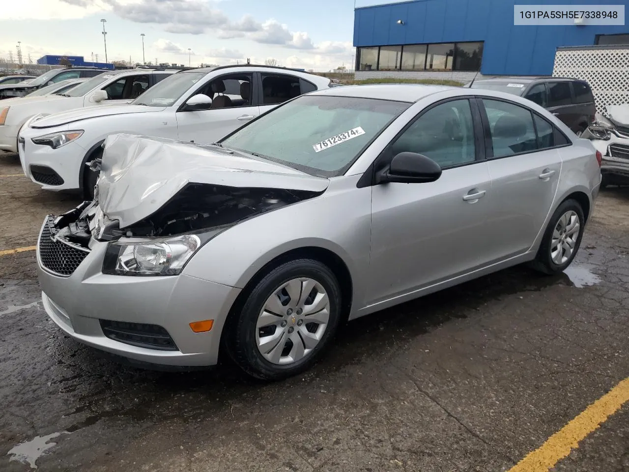 2014 Chevrolet Cruze Ls VIN: 1G1PA5SH5E7338948 Lot: 76123374