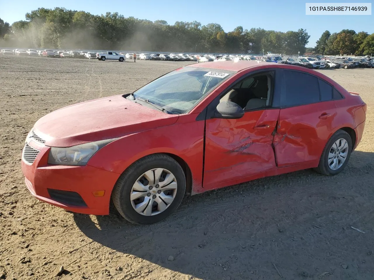 1G1PA5SH8E7146939 2014 Chevrolet Cruze Ls