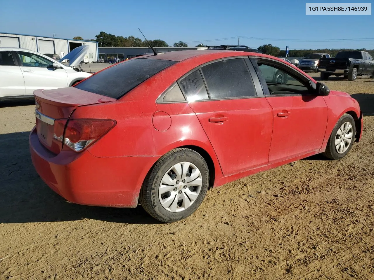 1G1PA5SH8E7146939 2014 Chevrolet Cruze Ls