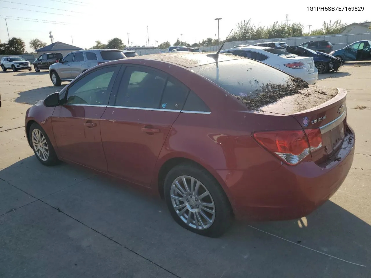 2014 Chevrolet Cruze Eco VIN: 1G1PH5SB7E7169829 Lot: 76396724