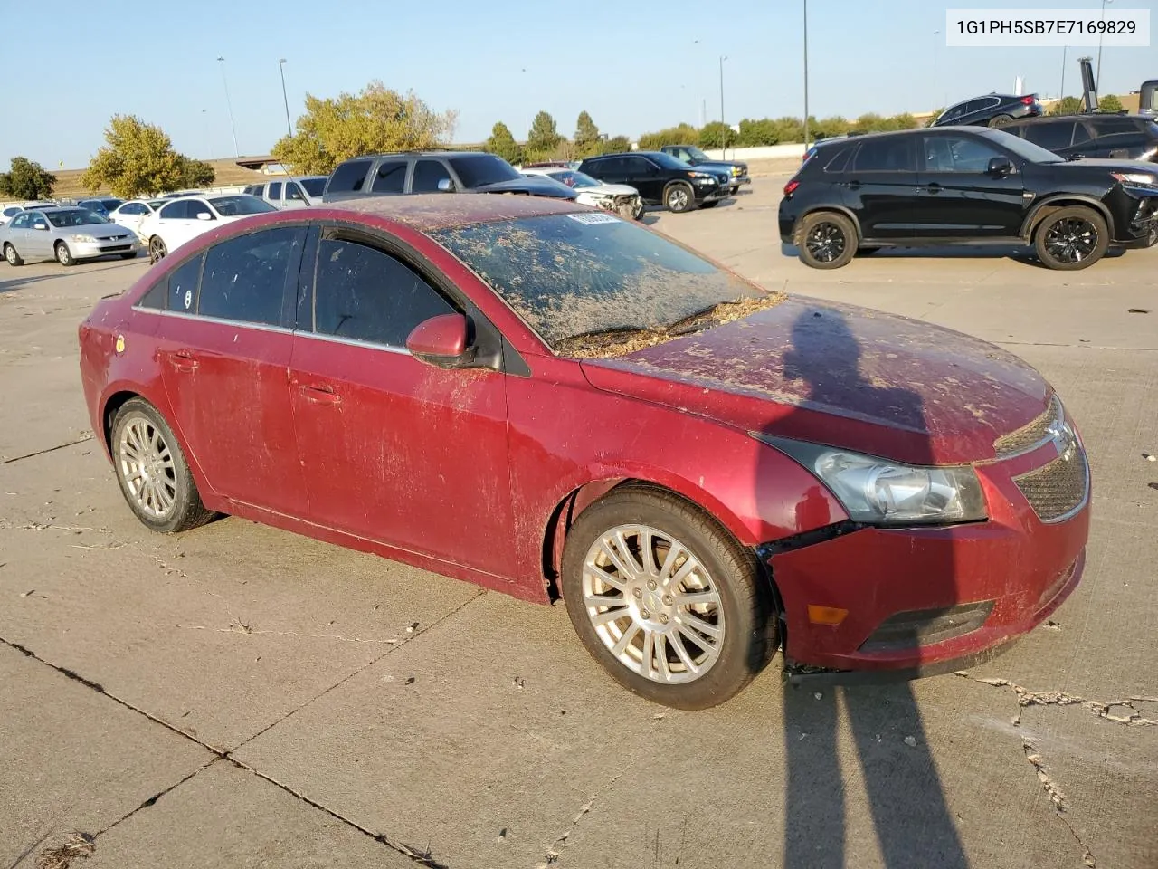 2014 Chevrolet Cruze Eco VIN: 1G1PH5SB7E7169829 Lot: 76396724