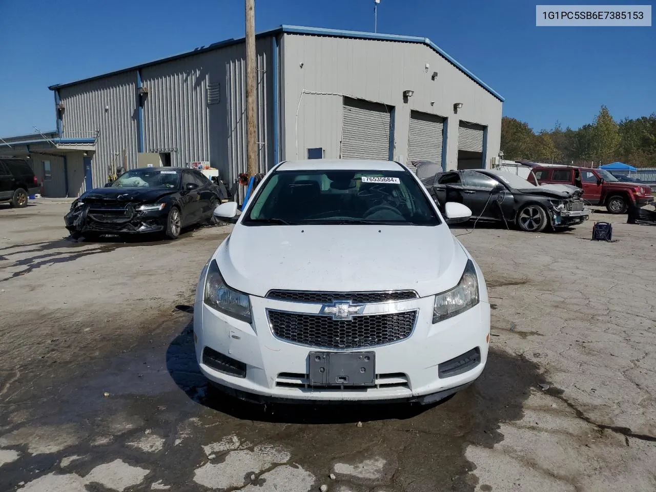 2014 Chevrolet Cruze Lt VIN: 1G1PC5SB6E7385153 Lot: 76535684