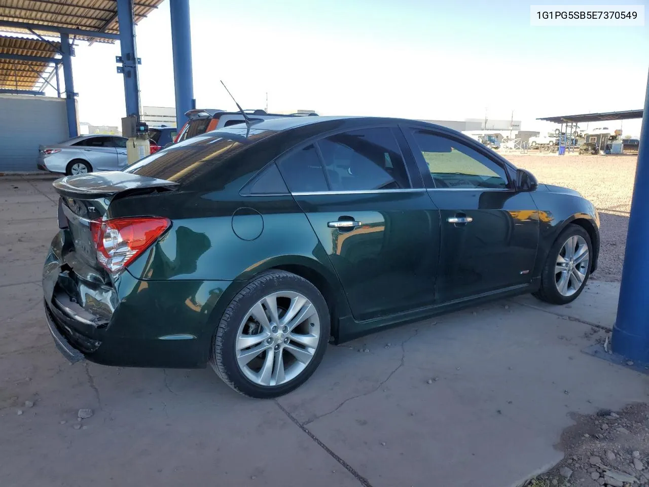 2014 Chevrolet Cruze Ltz VIN: 1G1PG5SB5E7370549 Lot: 76556794