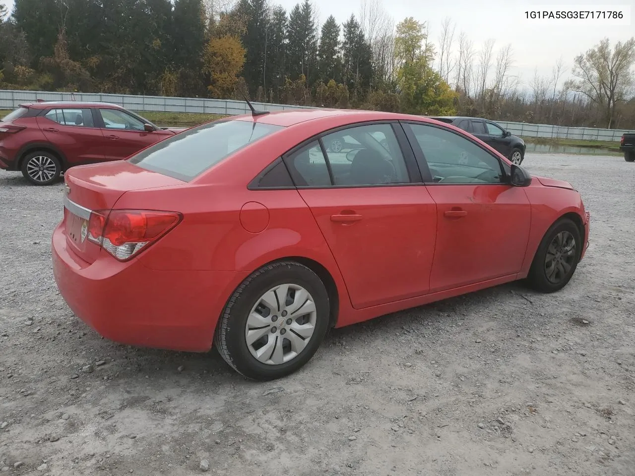 2014 Chevrolet Cruze Ls VIN: 1G1PA5SG3E7171786 Lot: 76585754