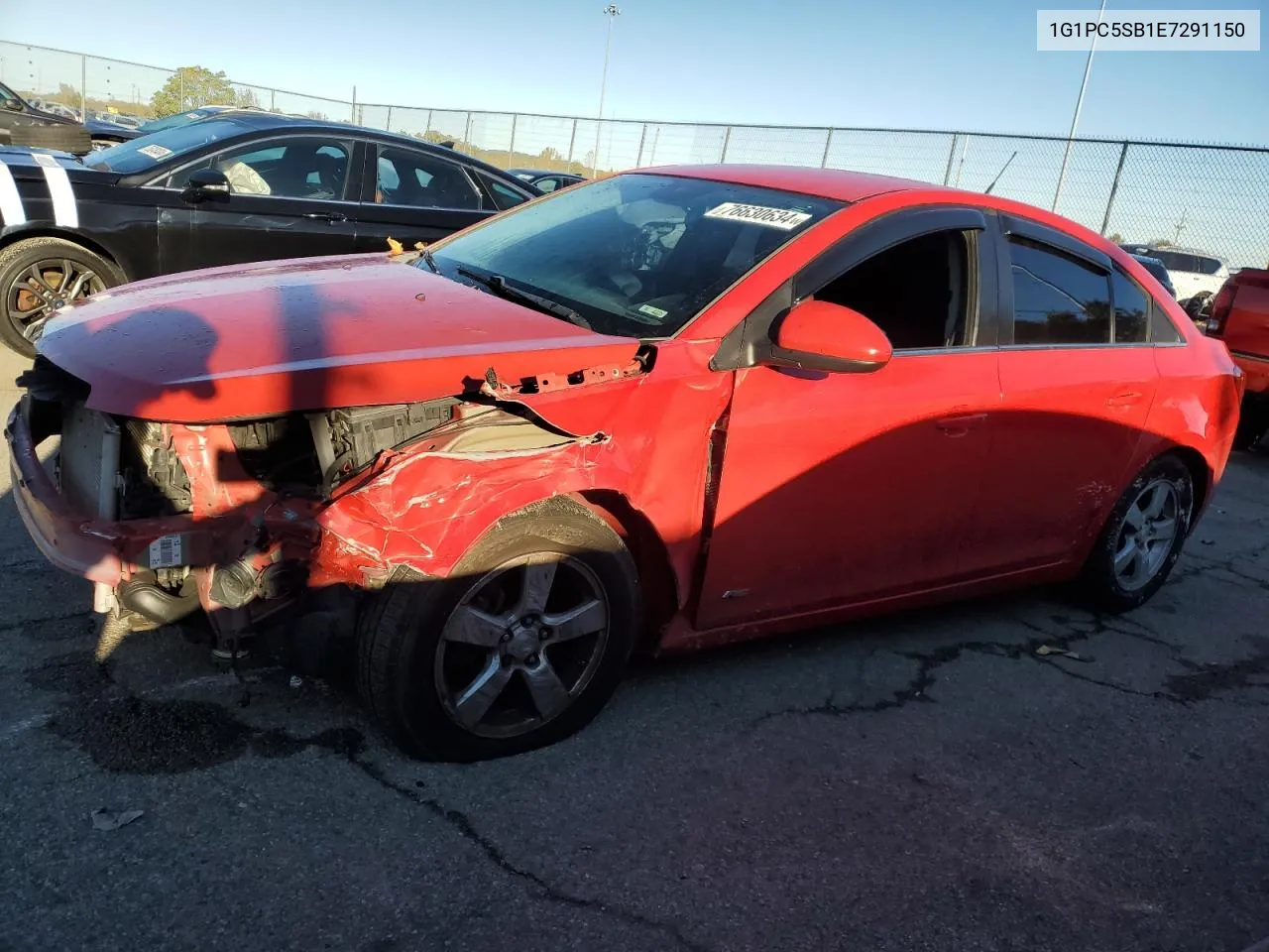 2014 Chevrolet Cruze Lt VIN: 1G1PC5SB1E7291150 Lot: 76630634