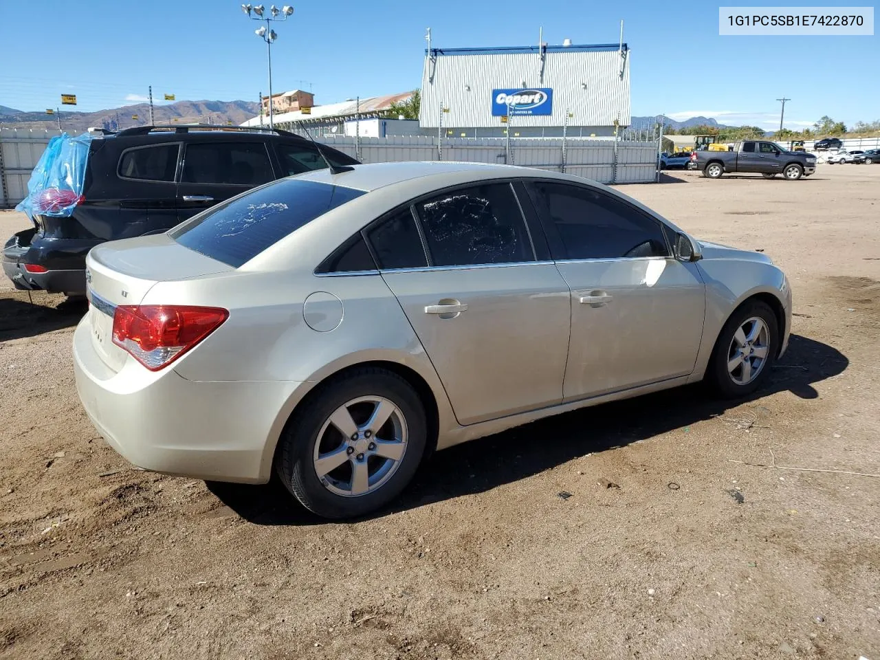 2014 Chevrolet Cruze Lt VIN: 1G1PC5SB1E7422870 Lot: 76704744