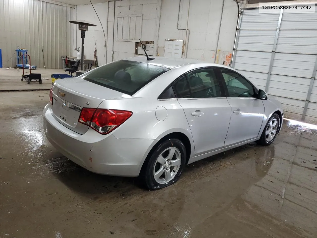 2014 Chevrolet Cruze Lt VIN: 1G1PC5SBXE7417442 Lot: 76724344