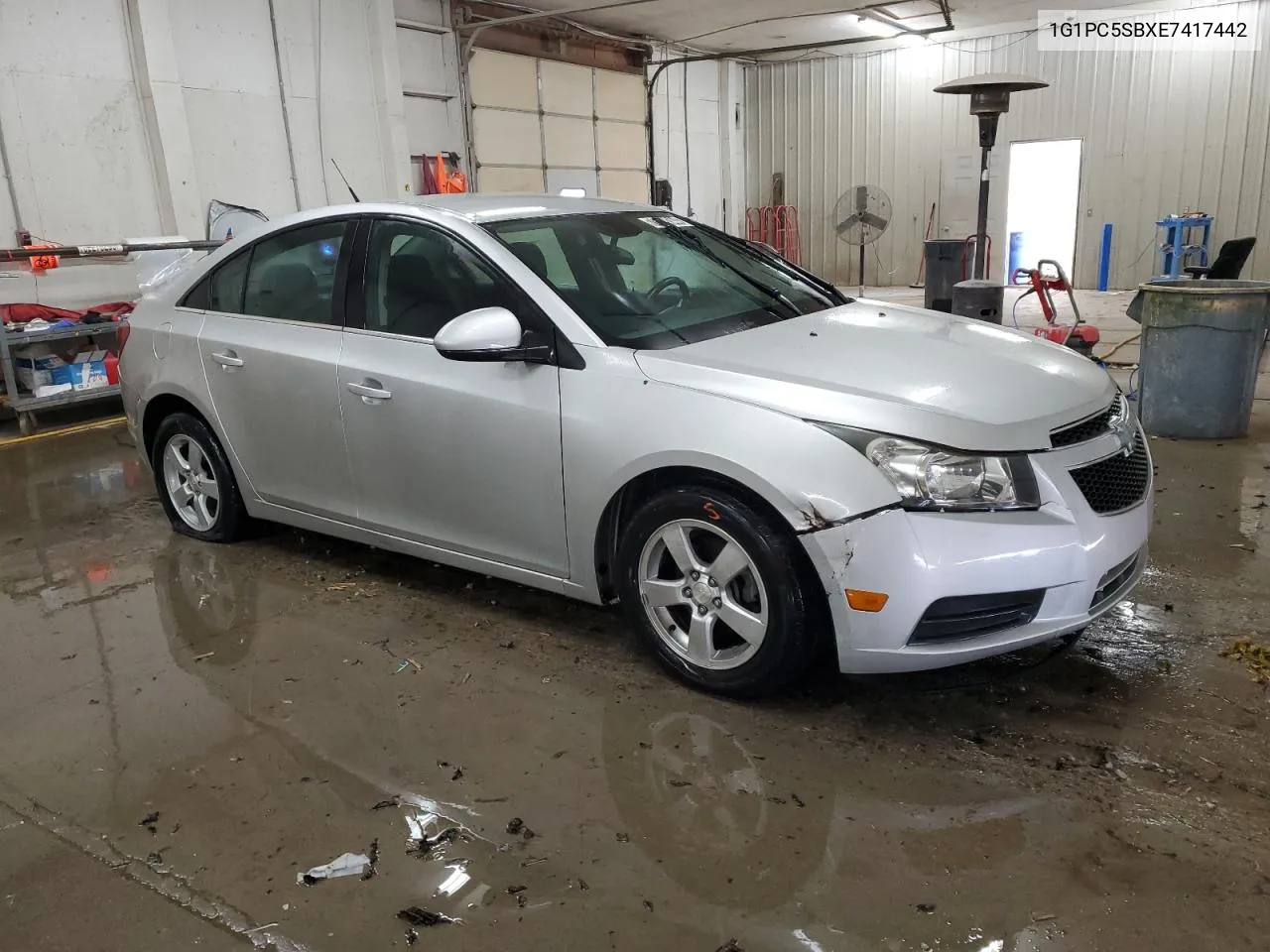 2014 Chevrolet Cruze Lt VIN: 1G1PC5SBXE7417442 Lot: 76724344